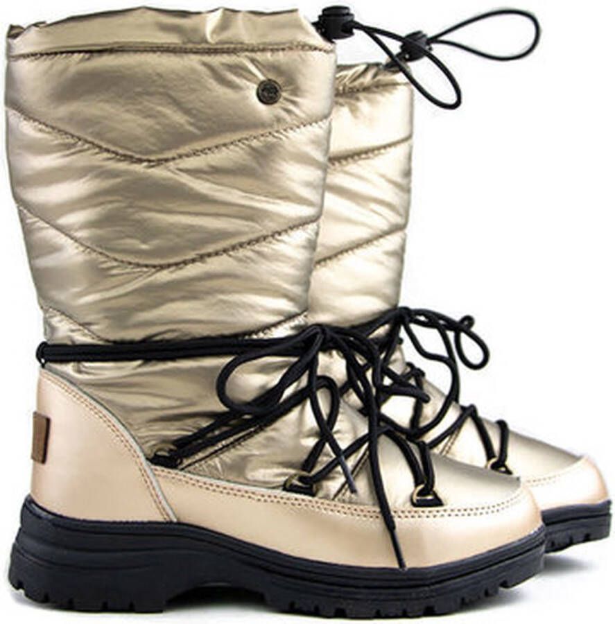 Warmbat Bunbury Snowboot Snowboots Voor Dames Metallic Gold