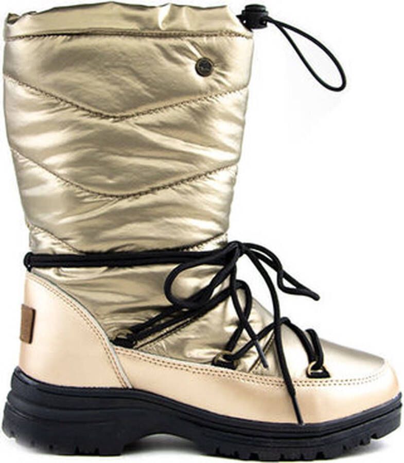 Warmbat Bunbury Snowboot Snowboots Voor Dames Metallic Gold