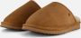 WARMBAT Pantoffels Heren Classic Unisex Maat: 44 Materiaal: Suède Kleur: Camel - Thumbnail 14