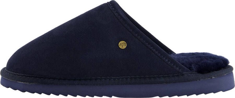 Warmbat Classic Suede Pantoffels Dark navy