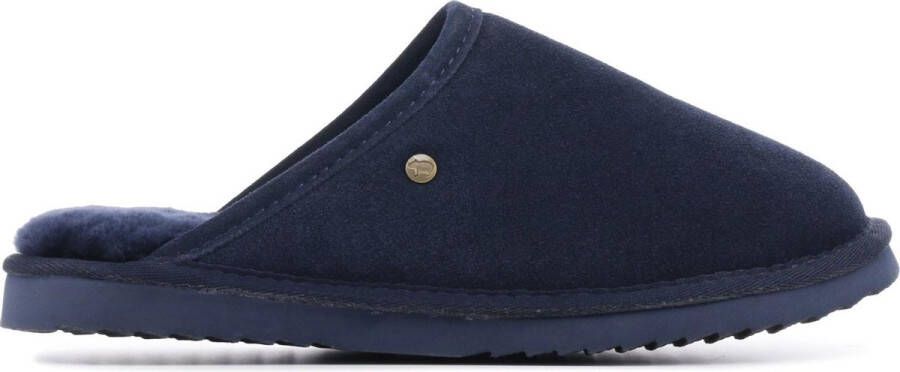 Warmbat Classic Suede Unisex Sloffen Blauw