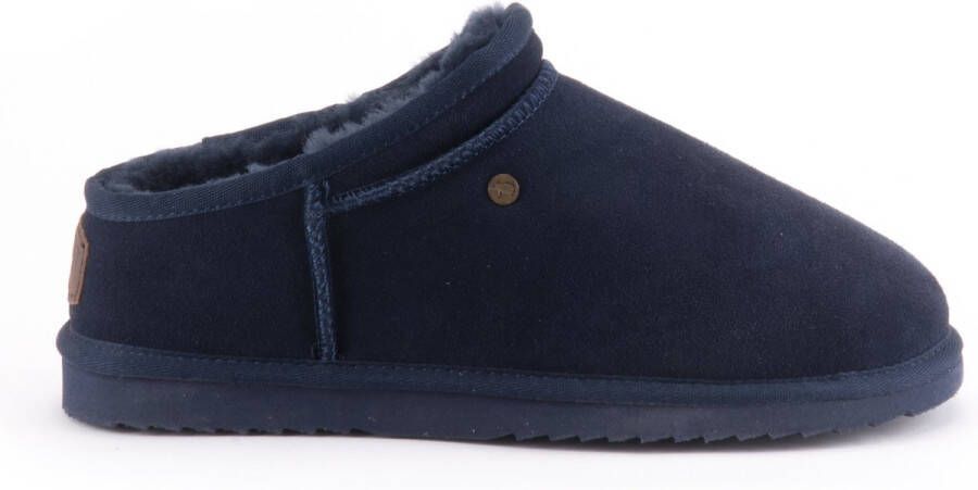 Warmbat Conner Heren Sloffen Dark Navy