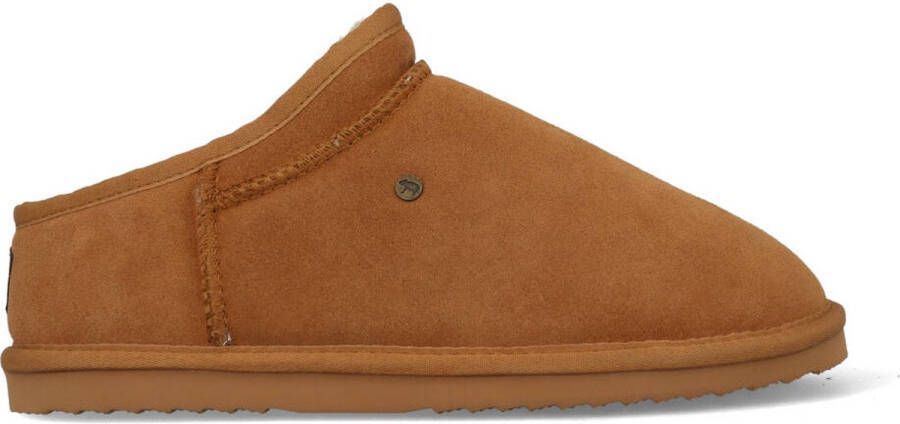 Warmbat Heren Suède Pantoffel voor de Herfst Brown Heren