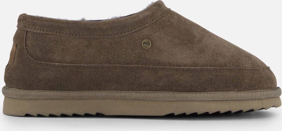 Warmbat Ebor Men Pantoffels bruin Suede