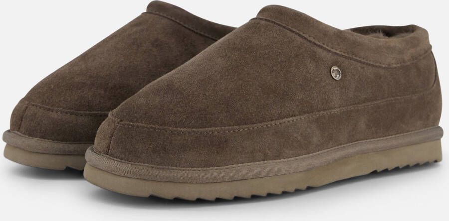 Warmbat Ebor Men Pantoffels bruin Suede