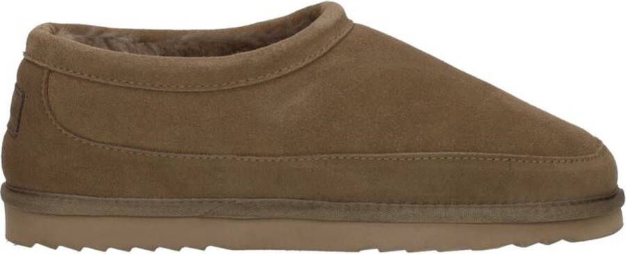 Warmbat Ebor Men Suede Mud Heren Sloffen Taupe - Foto 1