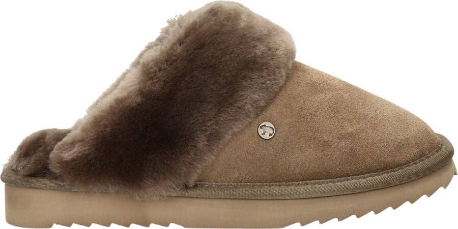 Warmbat Flurry Suede Dames Pantoffels Mud