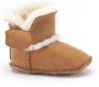 Warmbat Australia suede babyschoenen cognac Bruin Effen 20 21 - Thumbnail 1