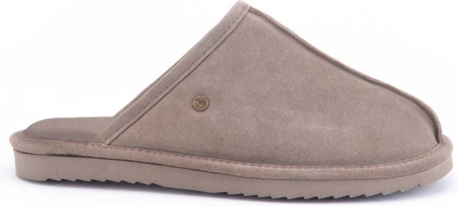 Warmbat pantoffel slipper Barron kaki legergroen