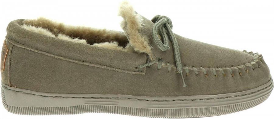 Warmbat Koala Suede Dames Pantoffels Pebble