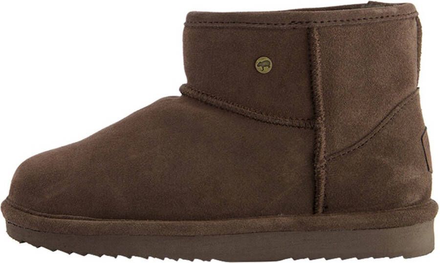 Warmbat Wallaby Women Suede Boot Dames Laarzen Taupe