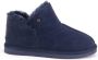 Warmbat Willow Women Suede Dames Sloffen Donkerblauw - Thumbnail 1