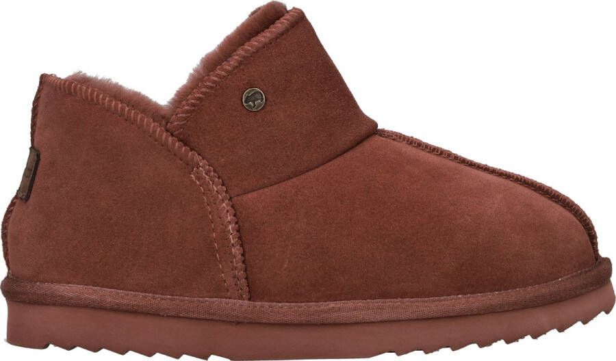 Warmbat Willow Women Suede Sequoia Dames Sloffen Rood - Foto 1