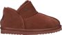 Warmbat Willow Women Suede Sequoia Dames Sloffen Rood - Thumbnail 1