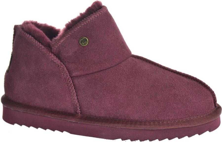 Warmbat Pantoffel Willow WLW3210 Port Bordeaux