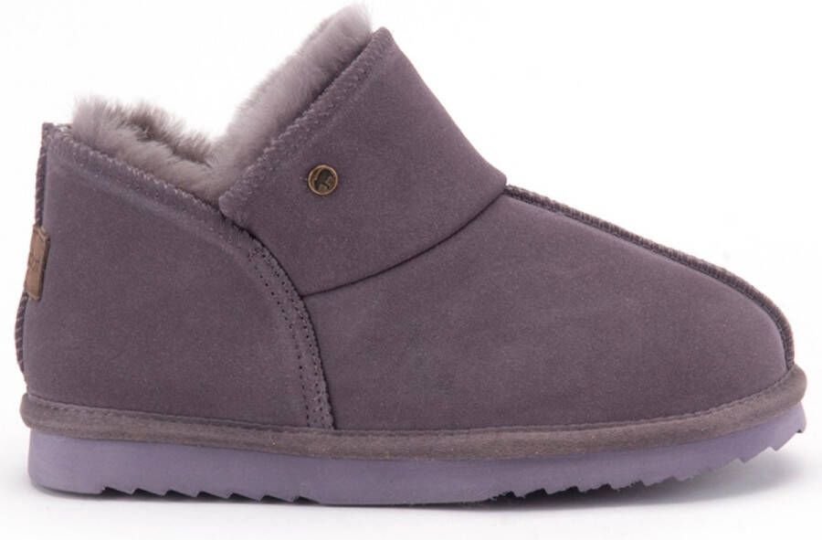 Warmbat Pantoffel Women Willow Suede Plum