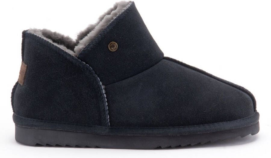 Warmbat Willow Women Suede Dames Sloffen Charcoal