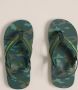 WE Fashion teenslippers groen Jongens Rubber 28 29 - Thumbnail 2