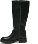 Weloveshoes Black Friday Deal Biker boots Western Imitatieleer Zwart - Thumbnail 1