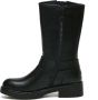 Weloveshoes Black Friday Deal Biker boots Western Imitatieleer Zwart - Thumbnail 1