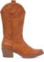 Weloveshoes Cyber Monday Deal Dames Cowboylaarzen met Hak Imitatieleer Camel - Thumbnail 2