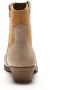 Weloveshoes Smile Favorites Dames Cowboylaarzen met Hak Kort Camel Suedine - Thumbnail 2