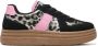 Weloveshoes SmileFavorites Dames Sneakers Zwart Imitatieleer - Thumbnail 1