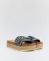 Weloveshoes SmileFavorites Instappers Slippers Western Zwart Imitatieleer - Thumbnail 1