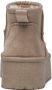 Weloveshoes Black Friday Deal Sloffen Pantoffels Boots Western Suedine Khaki - Thumbnail 1