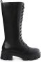 Weloveshoes Black Friday Deal Veterboots Western Imitatieleer Zwart - Thumbnail 1