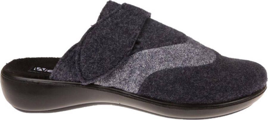 Westland 15308 pantoffel blauw dames