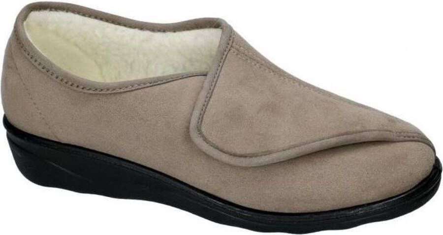 Westland -Dames beige pantoffel gesloten