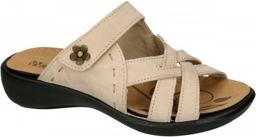 Westland -Dames beige slippers & muiltjes