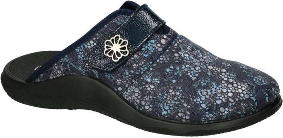 Westland -Dames blauw donker pantoffels