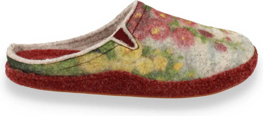 Westland Dames Pantoffel Marguerite Bordo-Multi MULTICOLOR