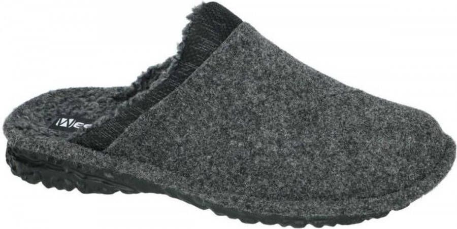 Westland -Heren grijs donker pantoffels & slippers