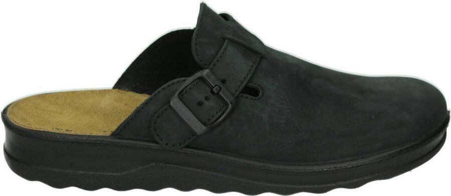 Westland -Heren zwart pantoffels & slippers