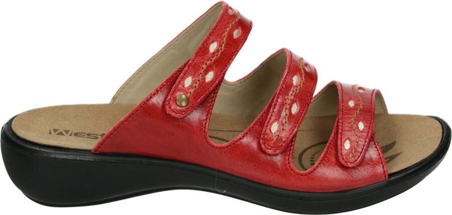 WESTLAND BY ROMIKA Westland Romika IBIZA 66 Volwassenen Dames slippersMoederdag Kleur Rood