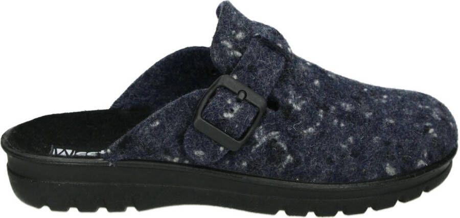 Westland METZ 390 Volwassenen Dames pantoffels Kleur Blauw - Foto 1