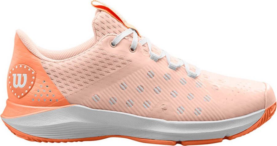 Wilson Hurakn Dames Sportschoenen Padel Smashcourt Orange