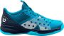 Wilson Hurakn Team Heren Sportschoenen Padel Smashcourt Blue - Thumbnail 2