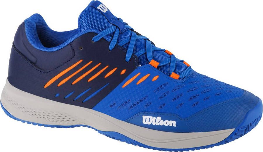 Wilson Blue And Orange Kaos Comp 3 Classi Padel Shoes Wrs328750