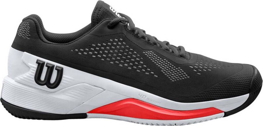 Wilson Rush Pro 4.0 Heren Sportschoenen Tennis Smashcourt zwart