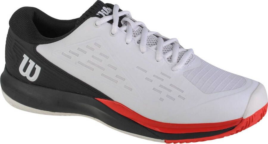 Wilson Rush Pro Ace Clay Heren Sportschoenen Tennis Smashcourt White Black Red