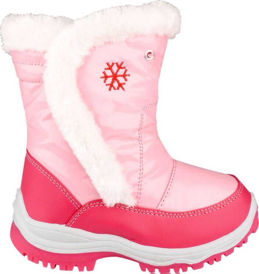 Winter-grip Snowboots Jr Teddy Springer Roze Fuchsia