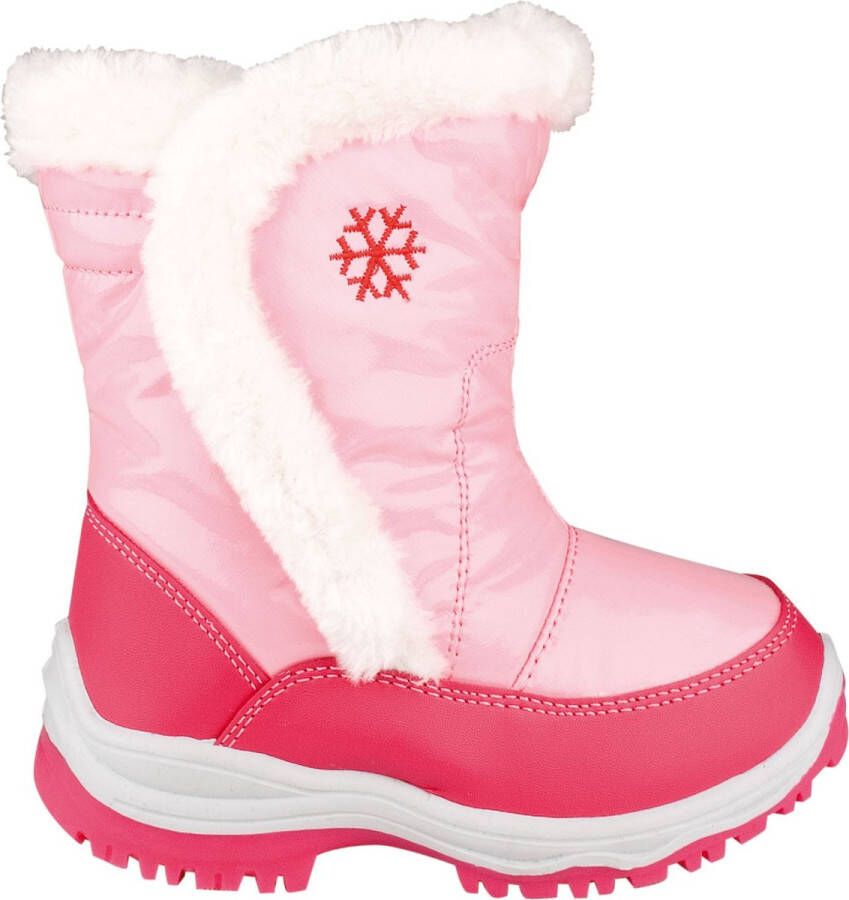 Winter-grip Snowboots Jr Teddy Springer Roze Fuchsia