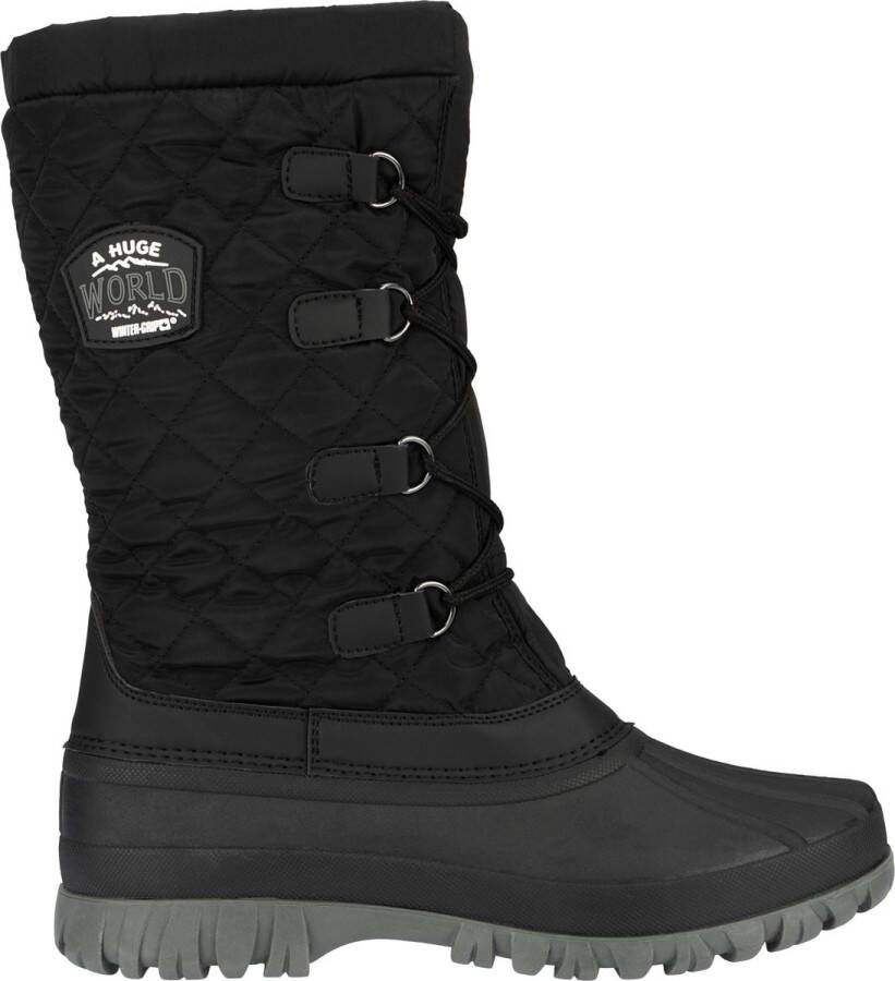 Winter-grip Winter Wanderer Snowboots Senior Dames Zwart