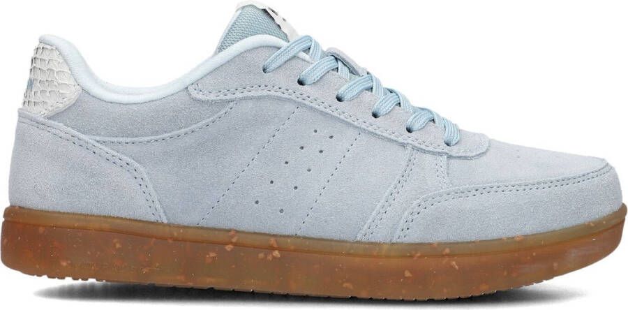 Woden Bjork Suede Sneakers Dames Blauw