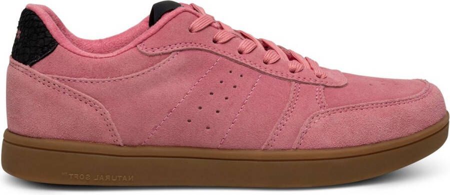 Woden Dames Bjork Suede Aurora Pink