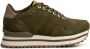 Woden Eigentijdse Suede Plateau Sneaker Green Dames - Thumbnail 1